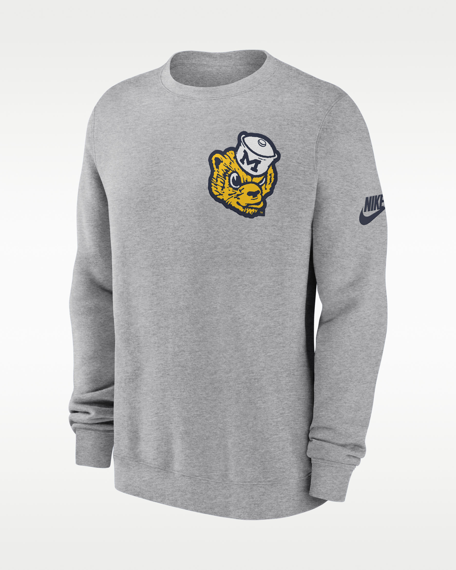 Michigan Legacy Men's Nike College Pullover Crew. Nike.com